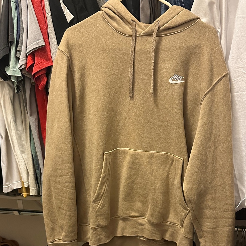 Nike Beige Hoodie for Men